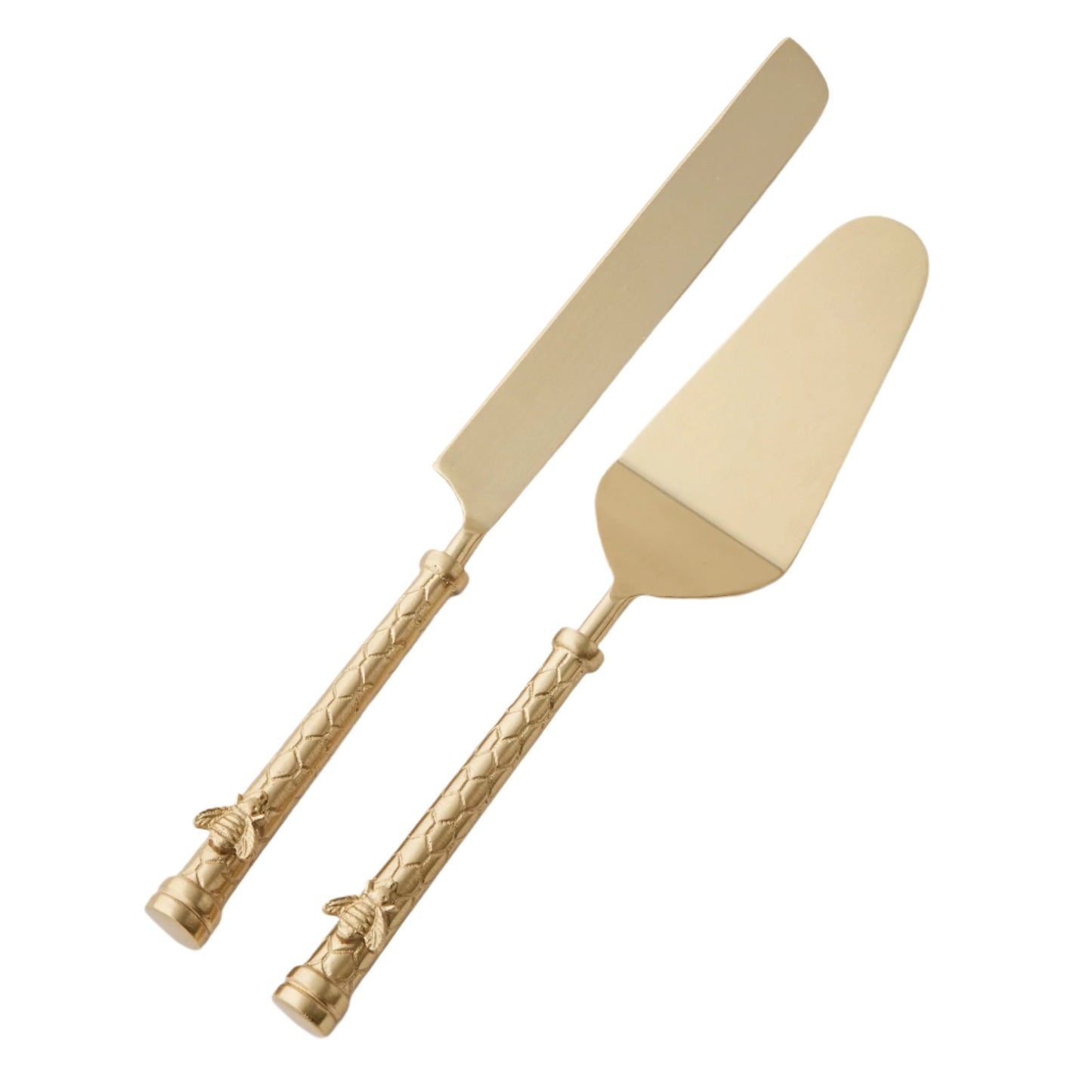 Honeycomb Cake Servers - Set of 2