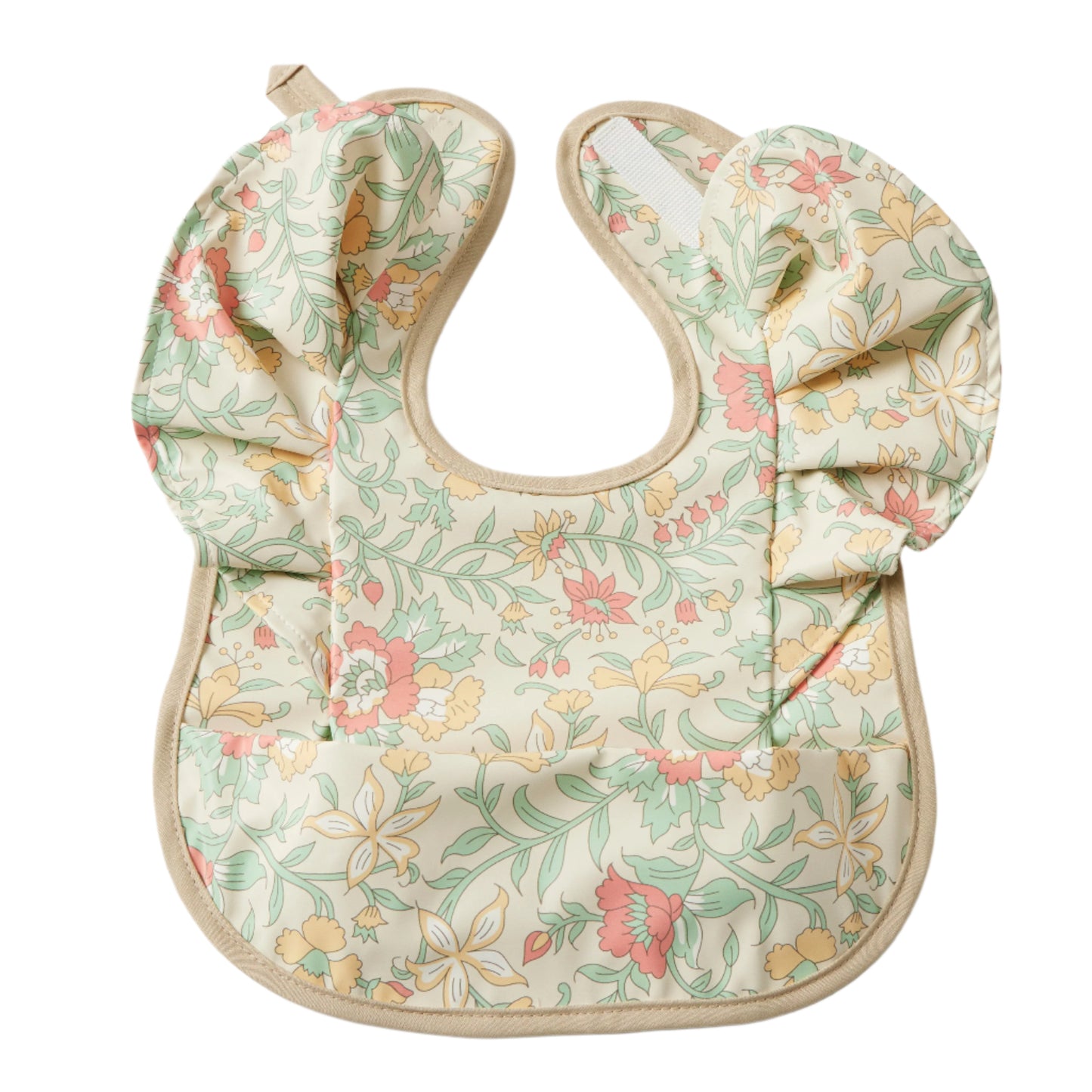 Spring Garden Frilled Bib