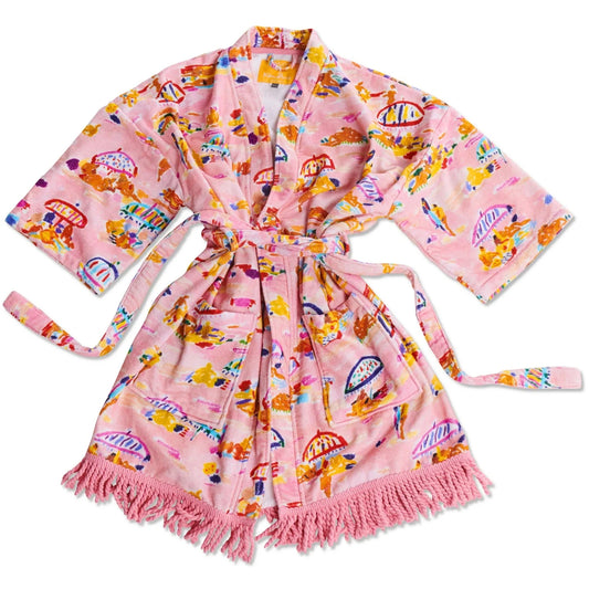 Kip&Co x Ken Done Beach Days Terry Mini Bath Robe