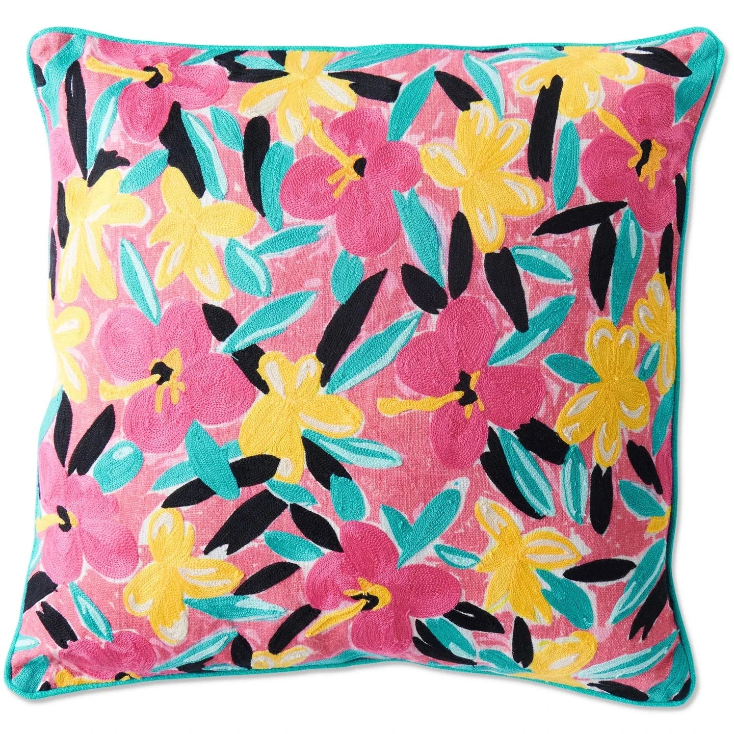 Kip&Co x Ken Done Pinky Dreaming Embroidered Cushion