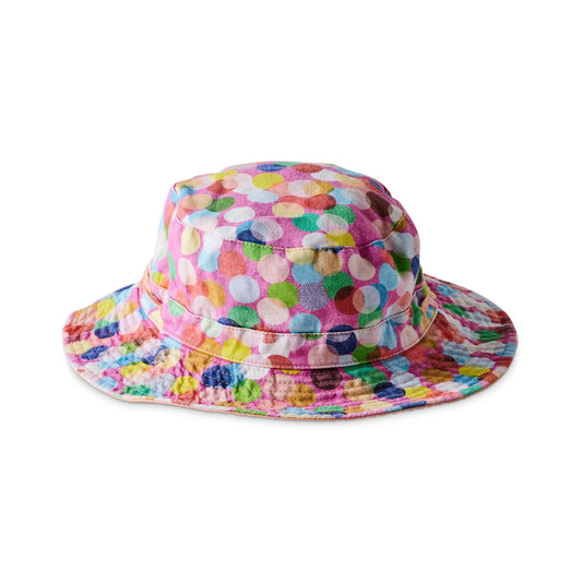 Confetti Pink Beach Hat