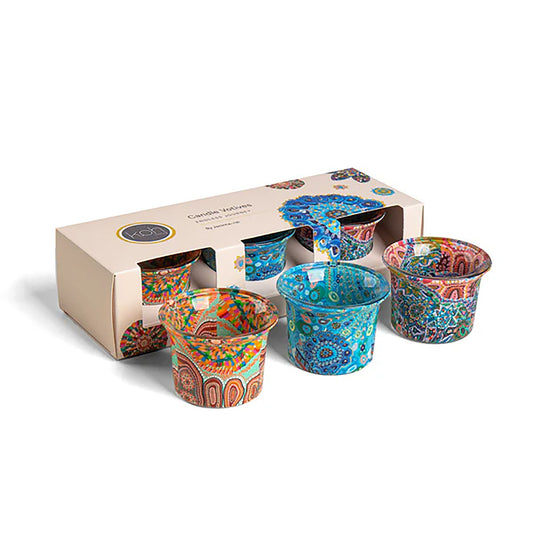 Aboriginal Endless Journey Votive Gift Pack