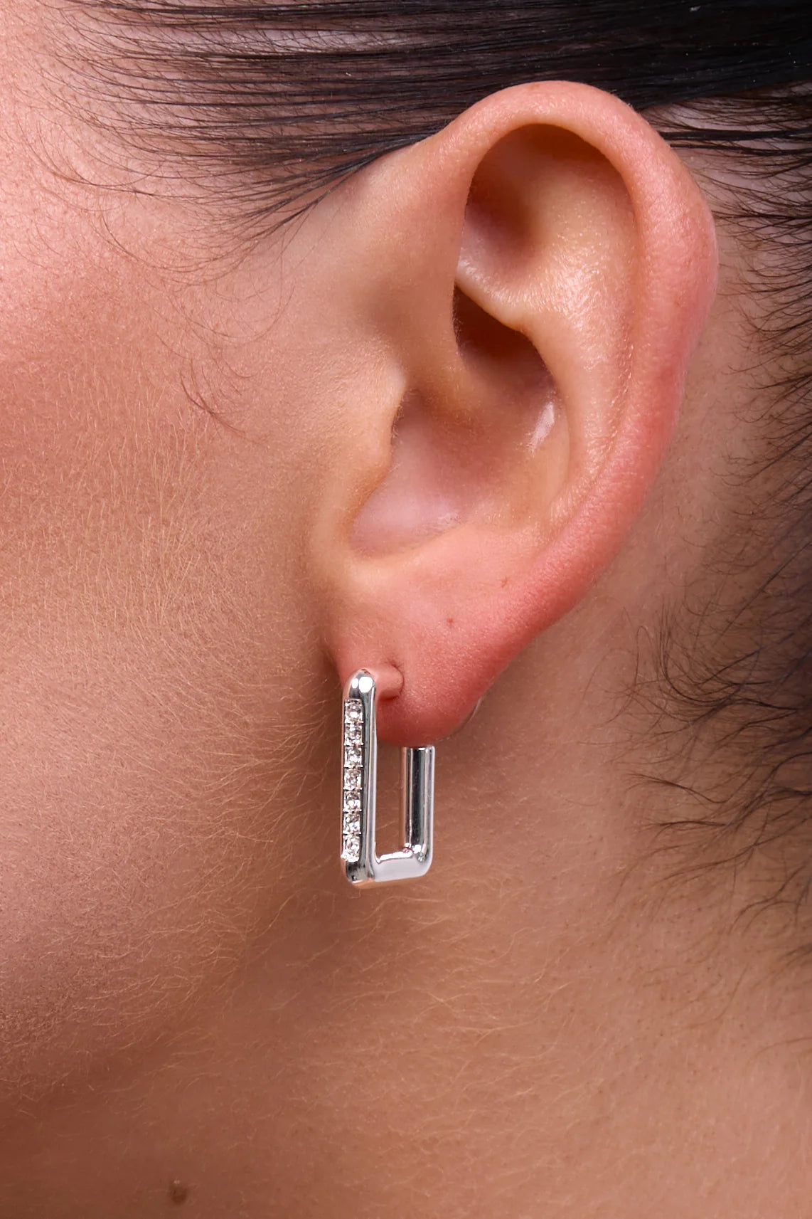 Eddie Silver Earring