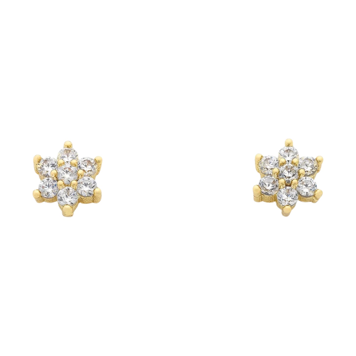 Petal Gold Stud Earring