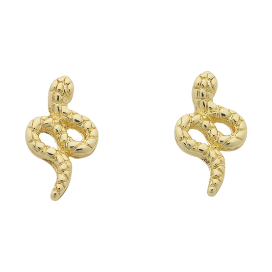 Petite Boa Gold Earring