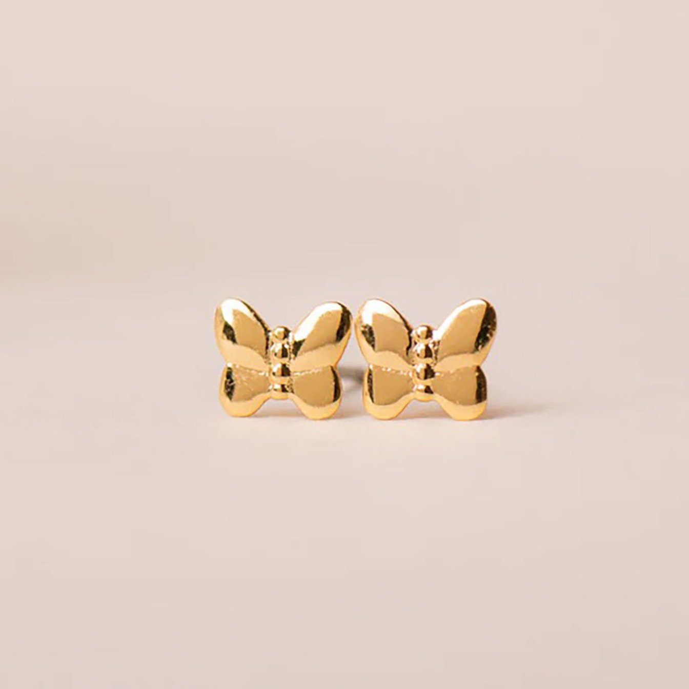 Petite Flutter Gold Earring