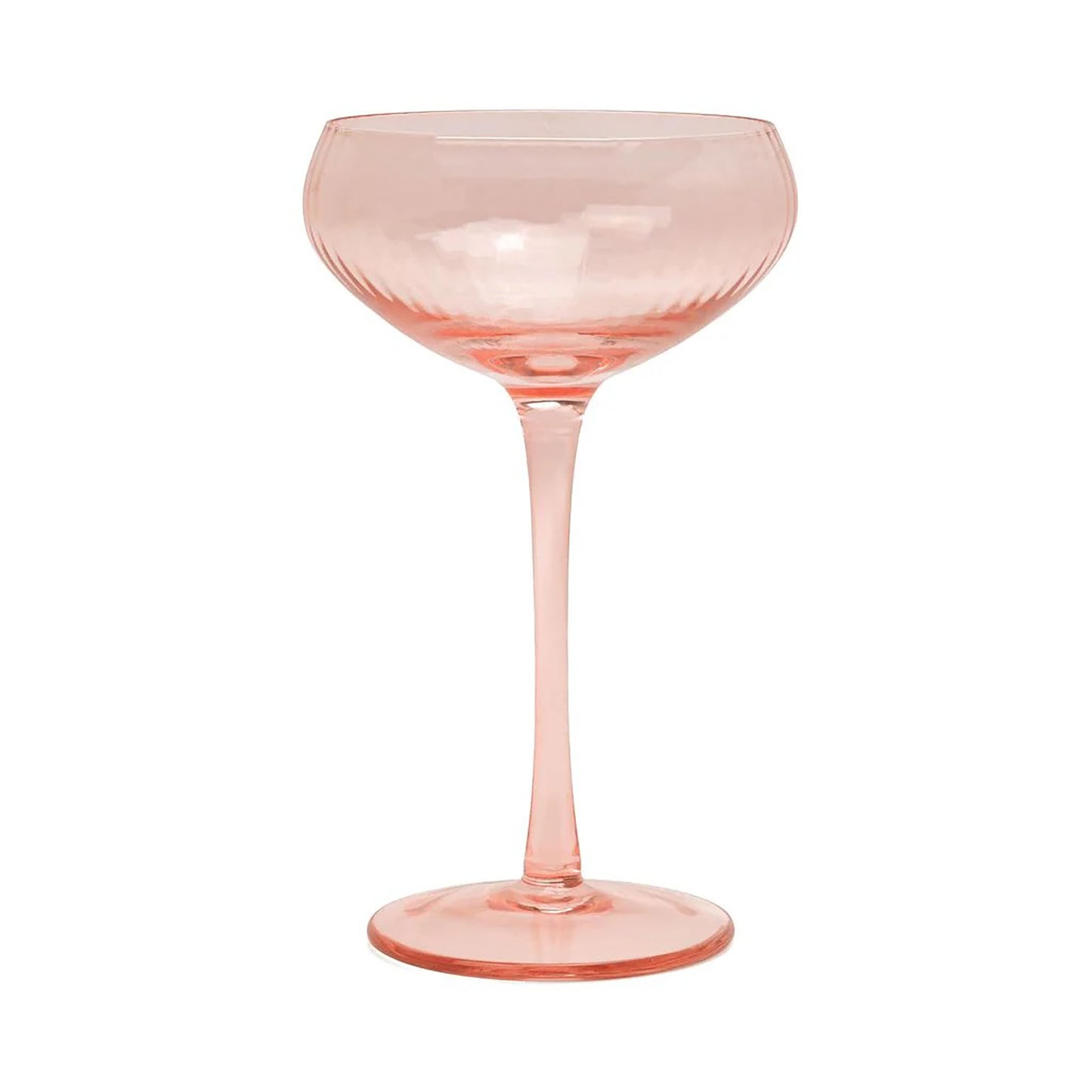 The Lou Coupe Glass - Set of 2 - Blush