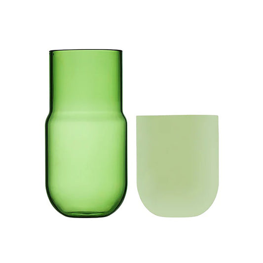 Happi Pill - Carafe & Glass - Avocado