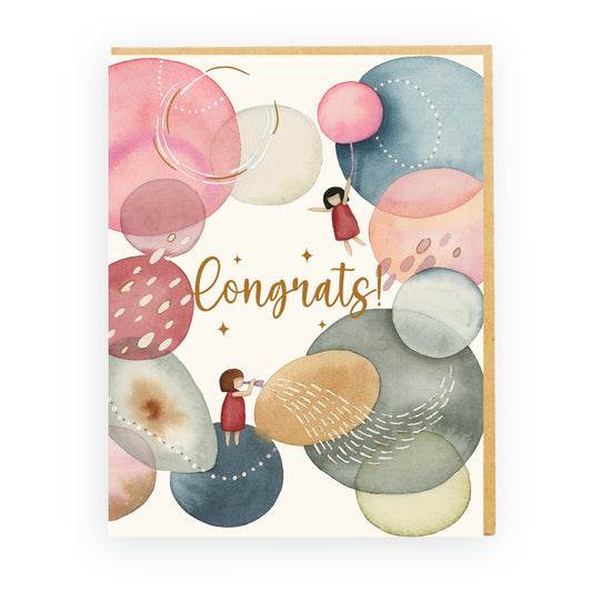 Congrats Little People Greeting Card