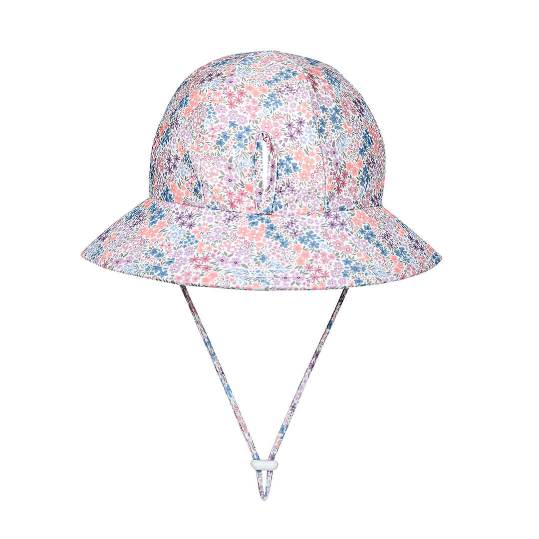 Ponytail Swim Bucket Beach Hat - Blossom