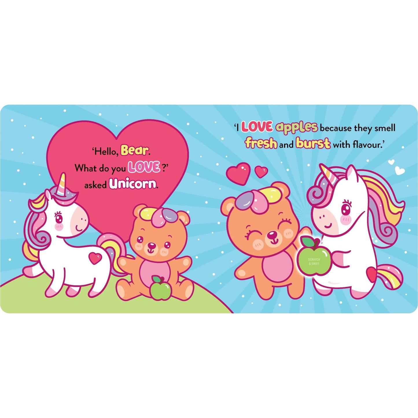 Scratch & Sniff Board Book - The Sweet Unicorn