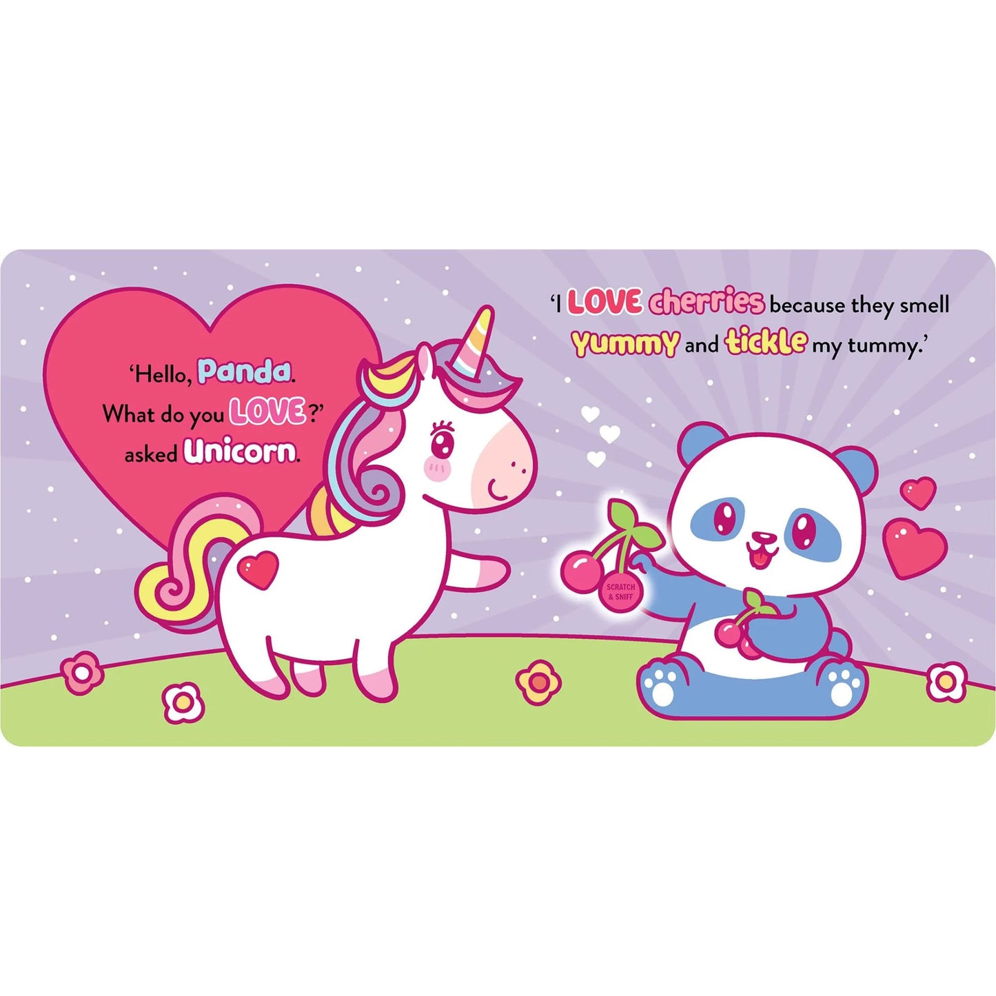 Scratch & Sniff Board Book - The Sweet Unicorn