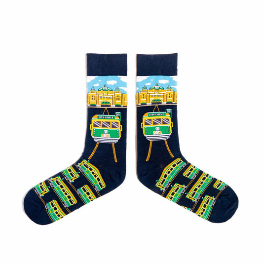 Flinders Feet Station Socks - Mens