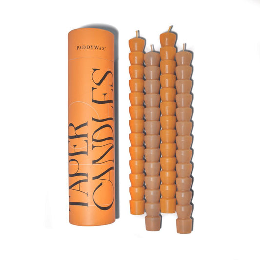 Taper Candle Set - Orange & Peach