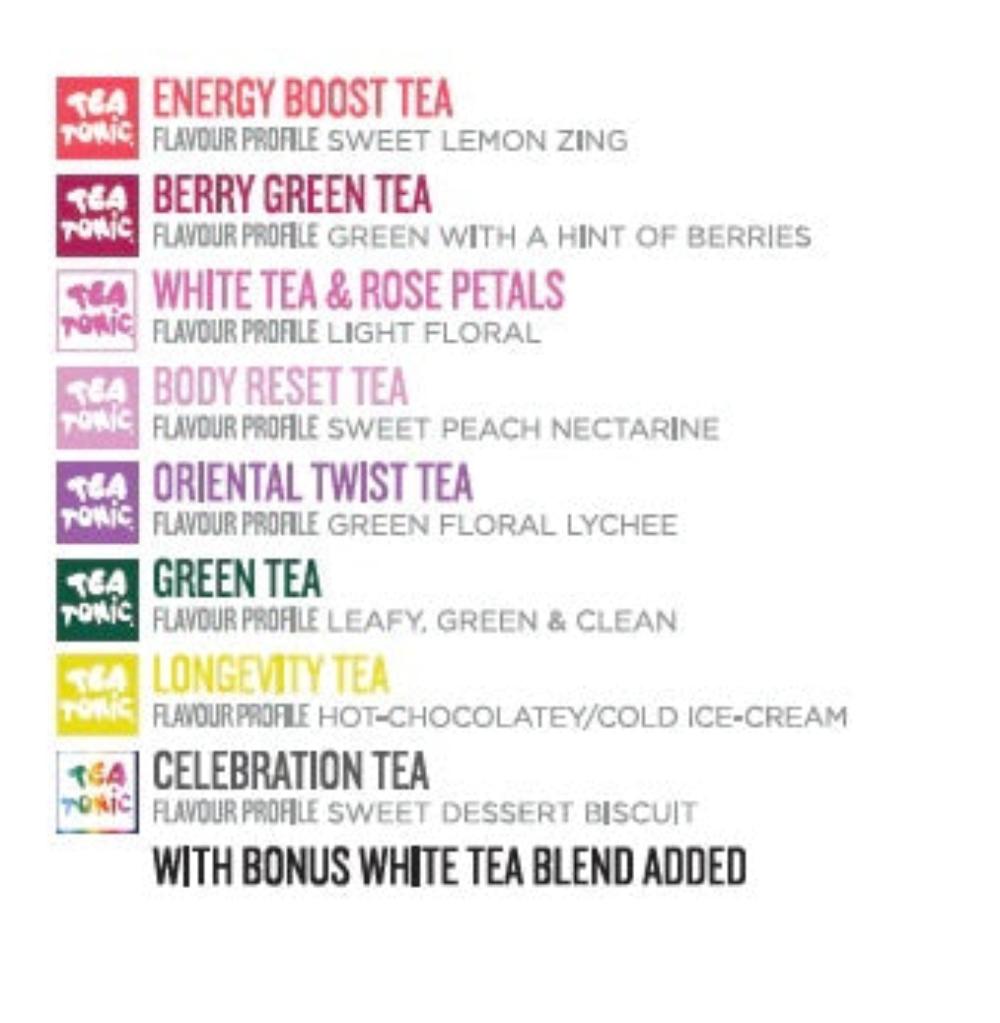 Tea Tonic - 10 Pack Green Selection Box