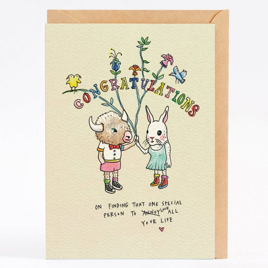Annoying Love - Greeting Card