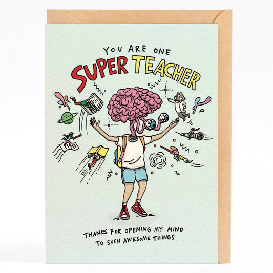 Brain Fill - Greeting Card