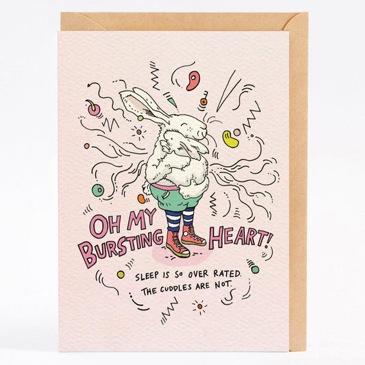 Heart Burst - Greeting Card