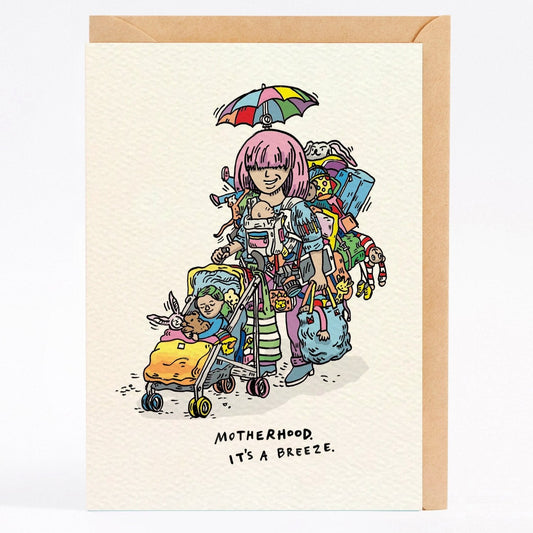 Pack Horse - Greeting Card
