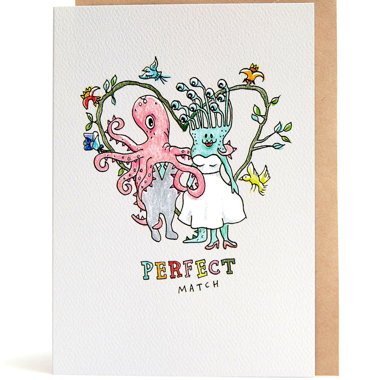 Perfect Match - Greeting Card