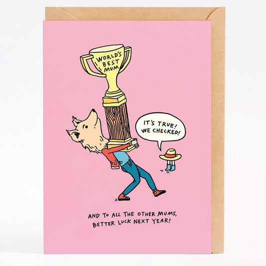 True We Checked - Greeting Card
