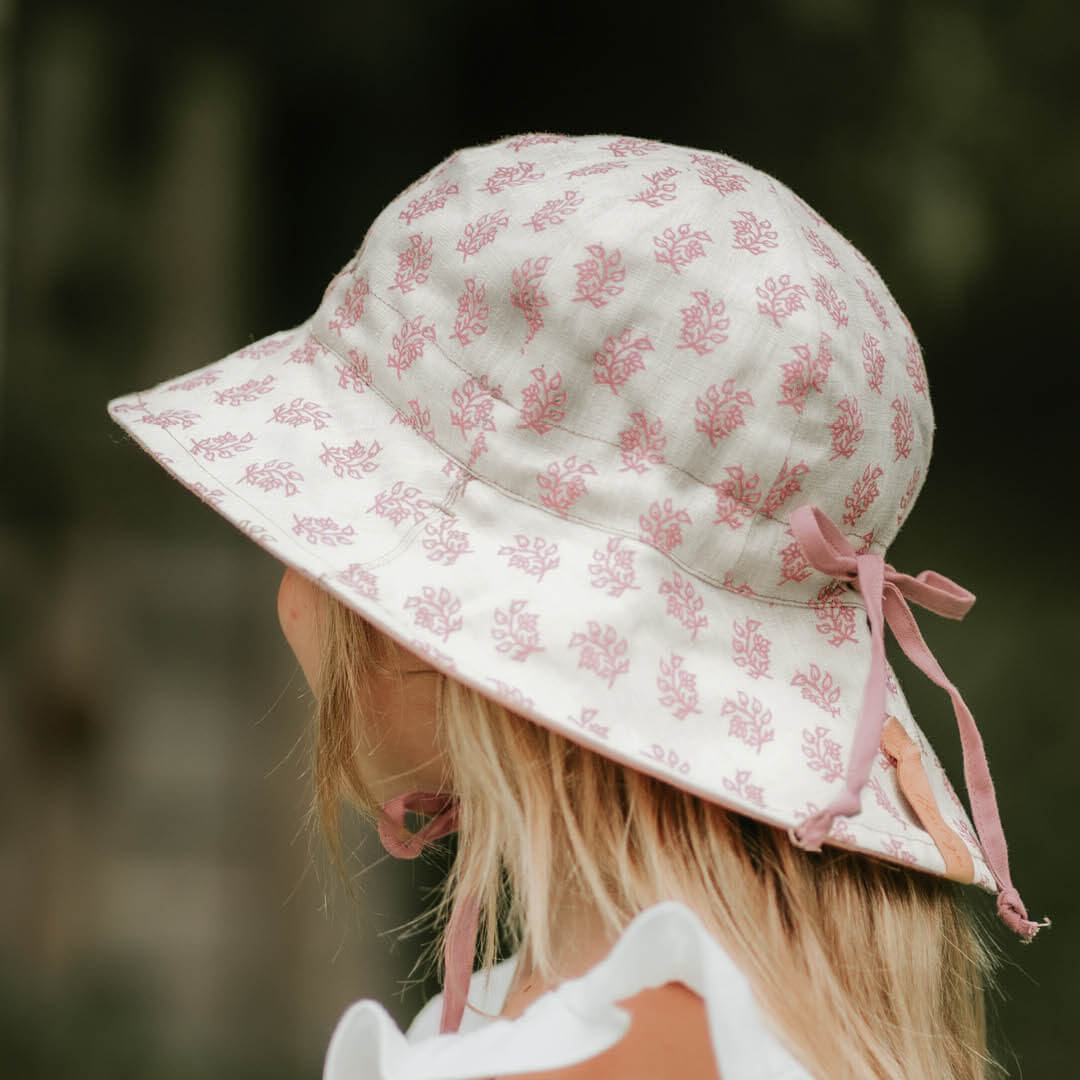 'Wanderer' Panelled Bucket Sun Hat - Pippa / Rosa