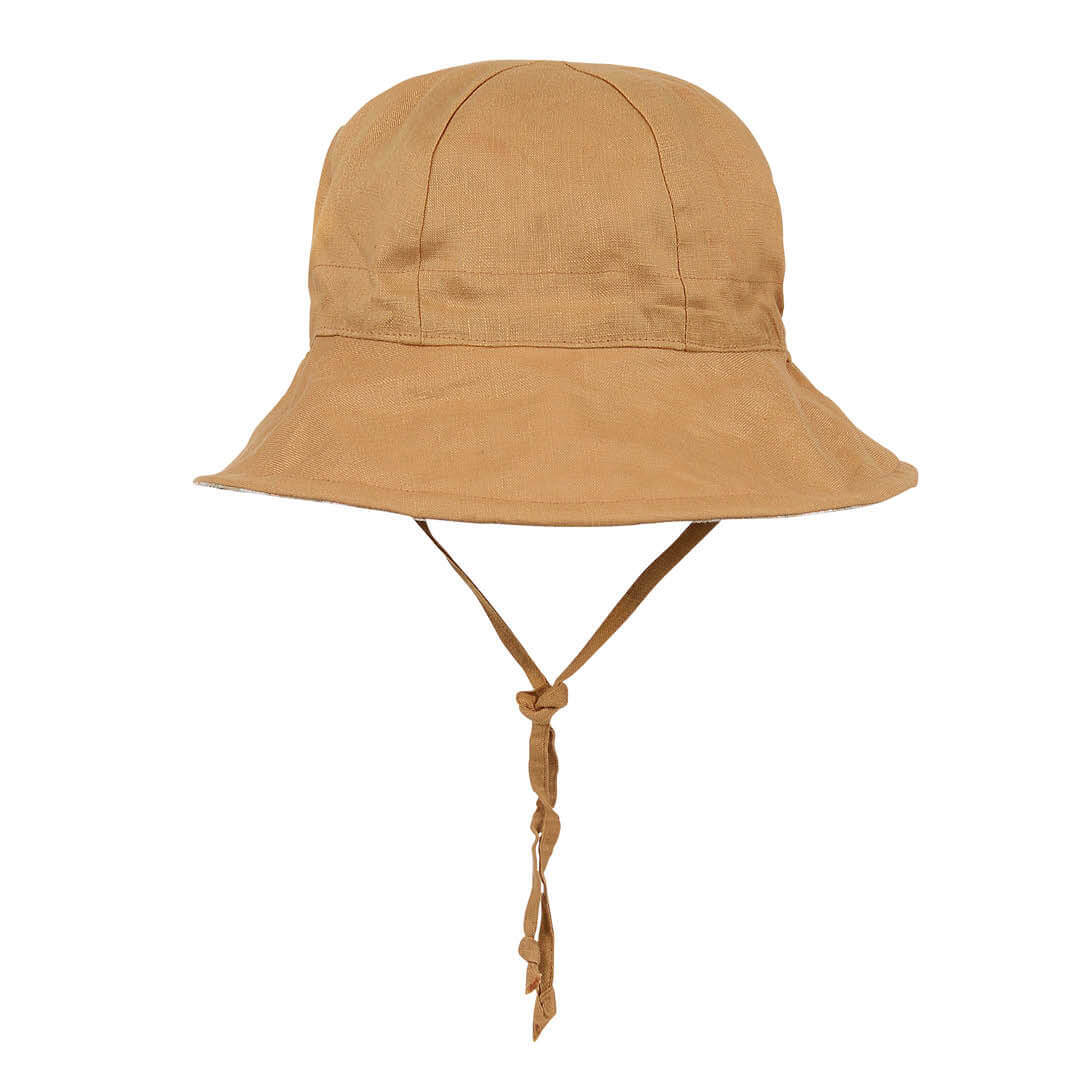 'Wanderer' Panelled Bucket Sun Hat - Margaret / Maize