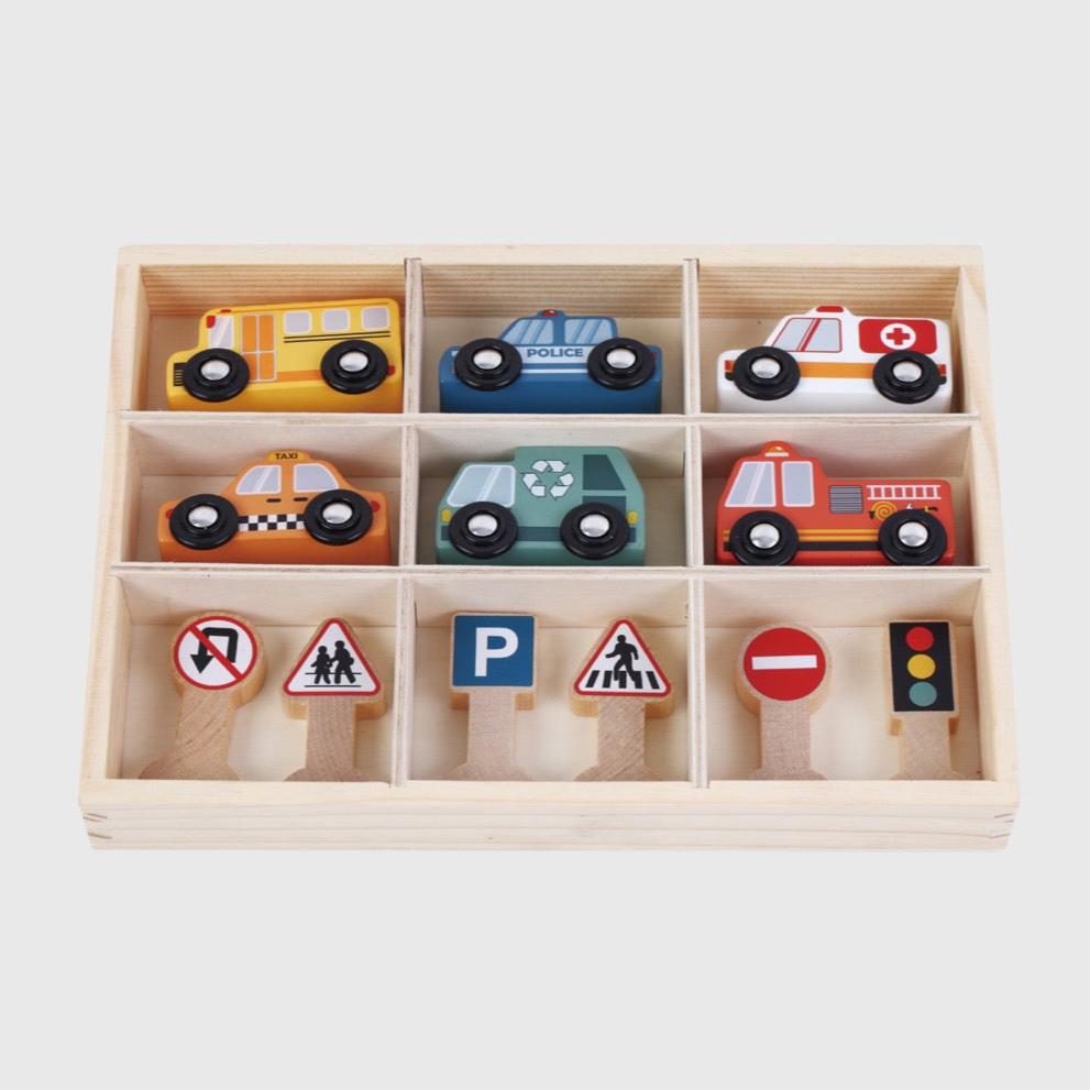 Wooden Vehicle Set