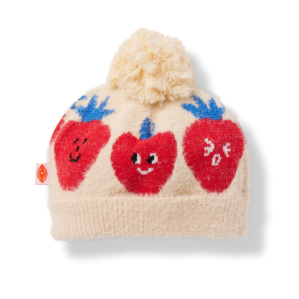 Berry Cosy Knit Beanie