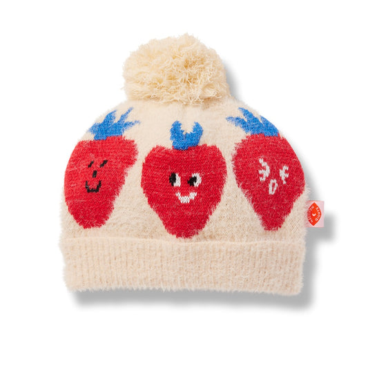 Berry Cosy Knit Beanie