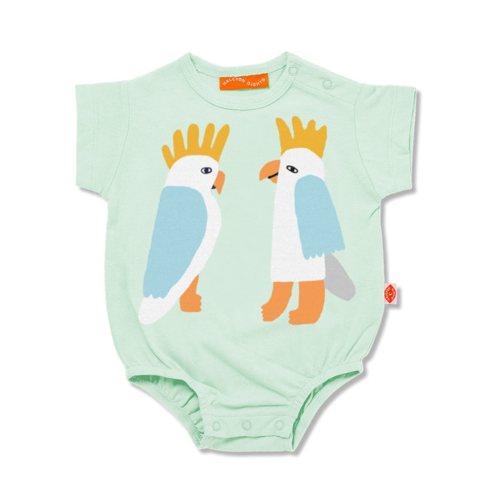 Cockatoo Short Sleeve Bodysuit