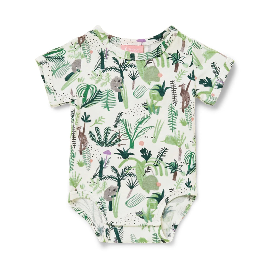 Fern Gully Short Sleeve Bodysuit