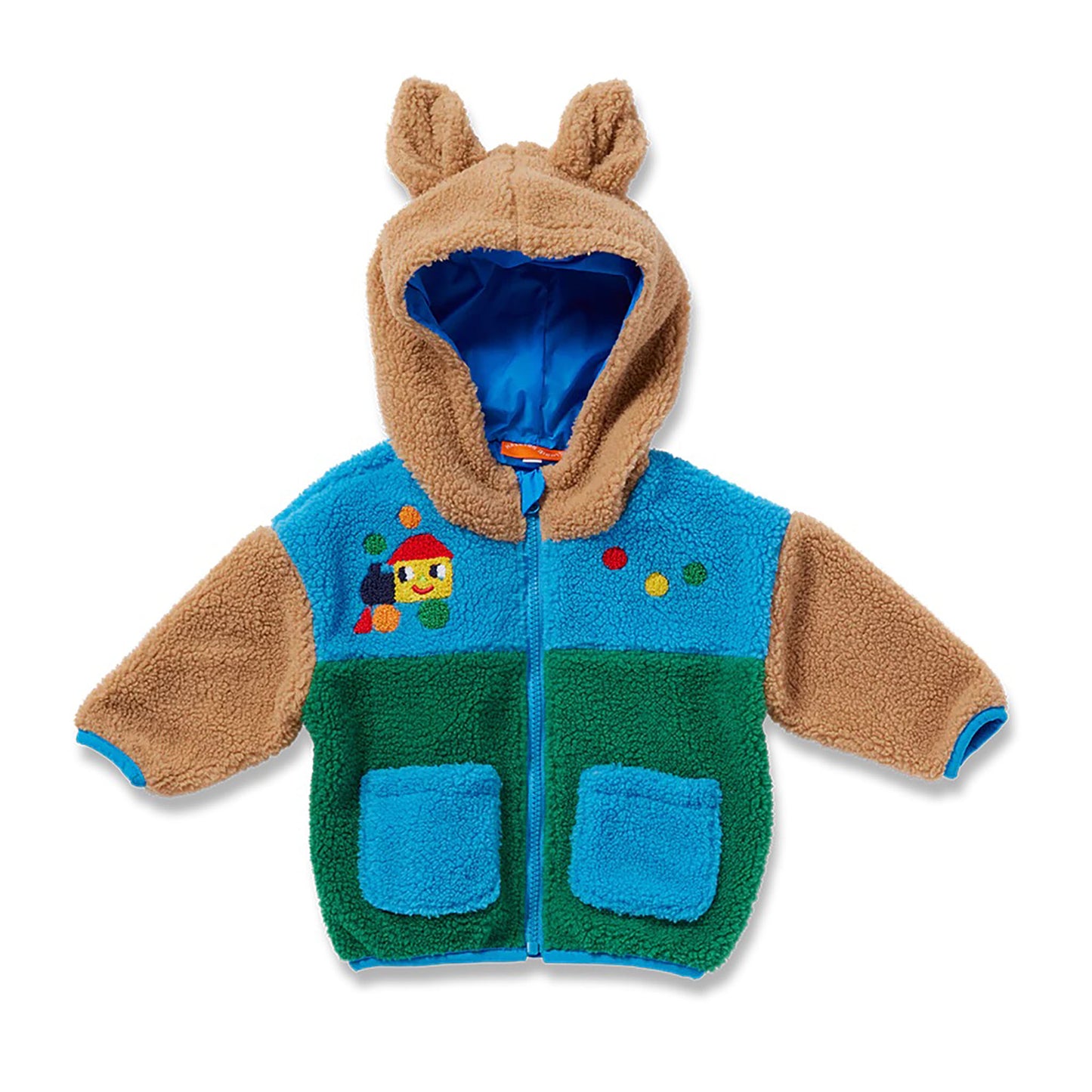 Rainbow Express Sherpa Jacket