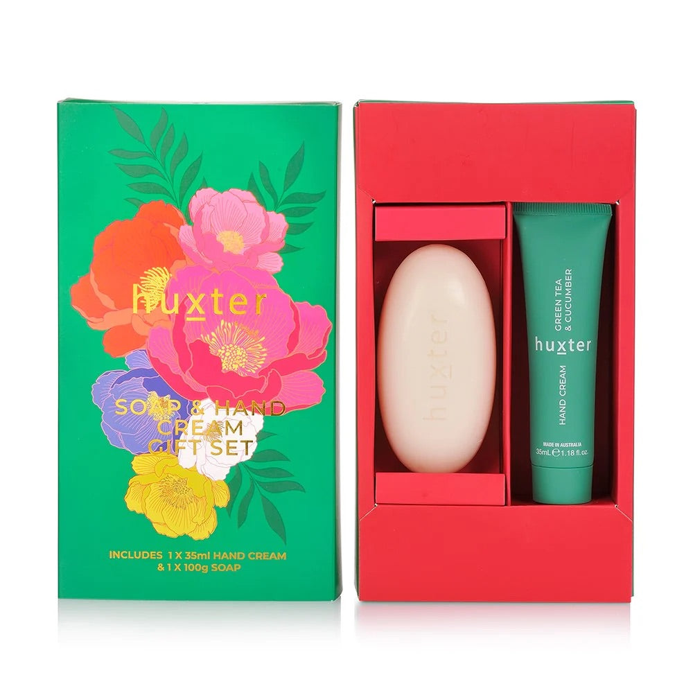 Soap & Hand Cream Gift Box | Emerald Green | Green Tea & Cucumber – Not ...