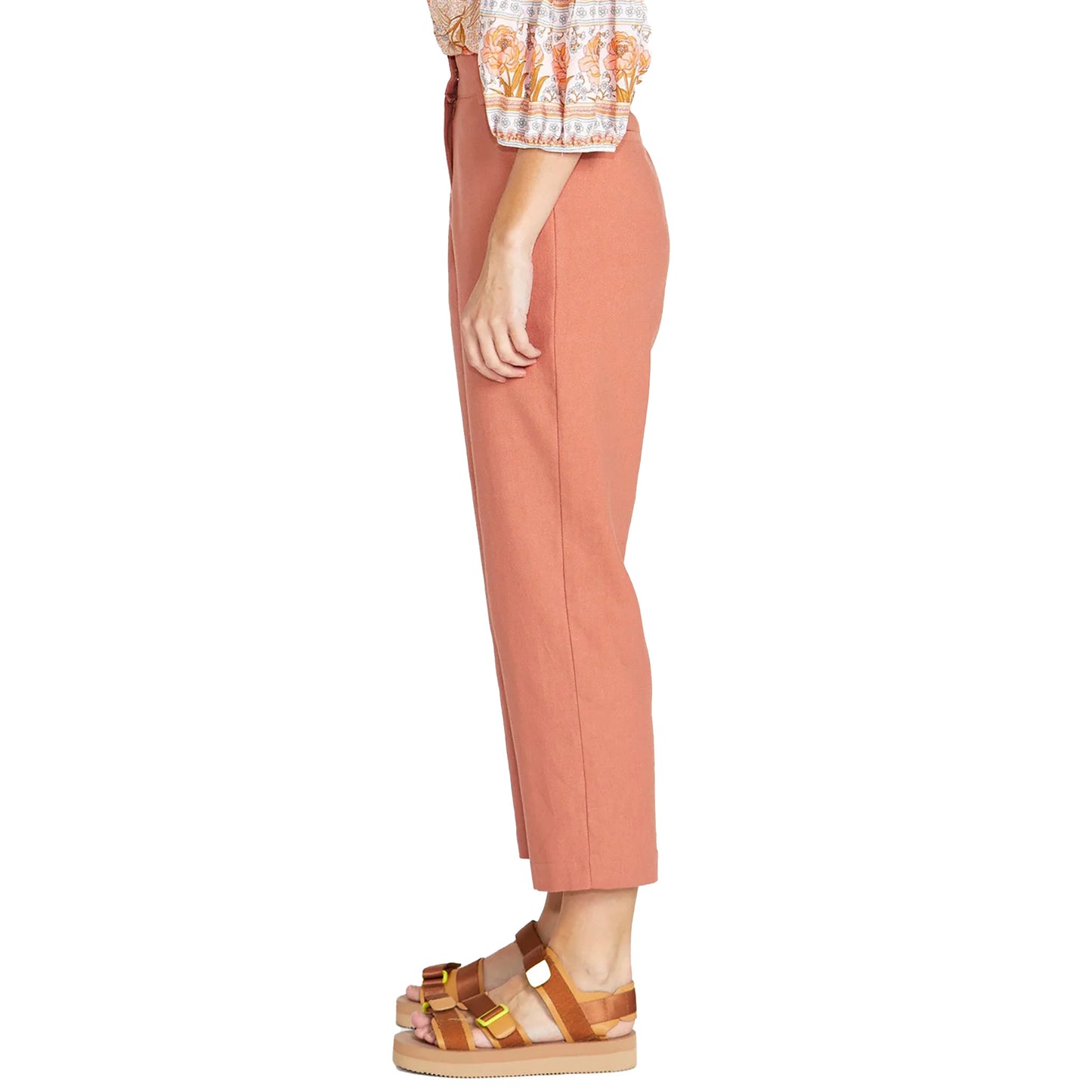 Bowie Straight Leg Pant - Rosewood