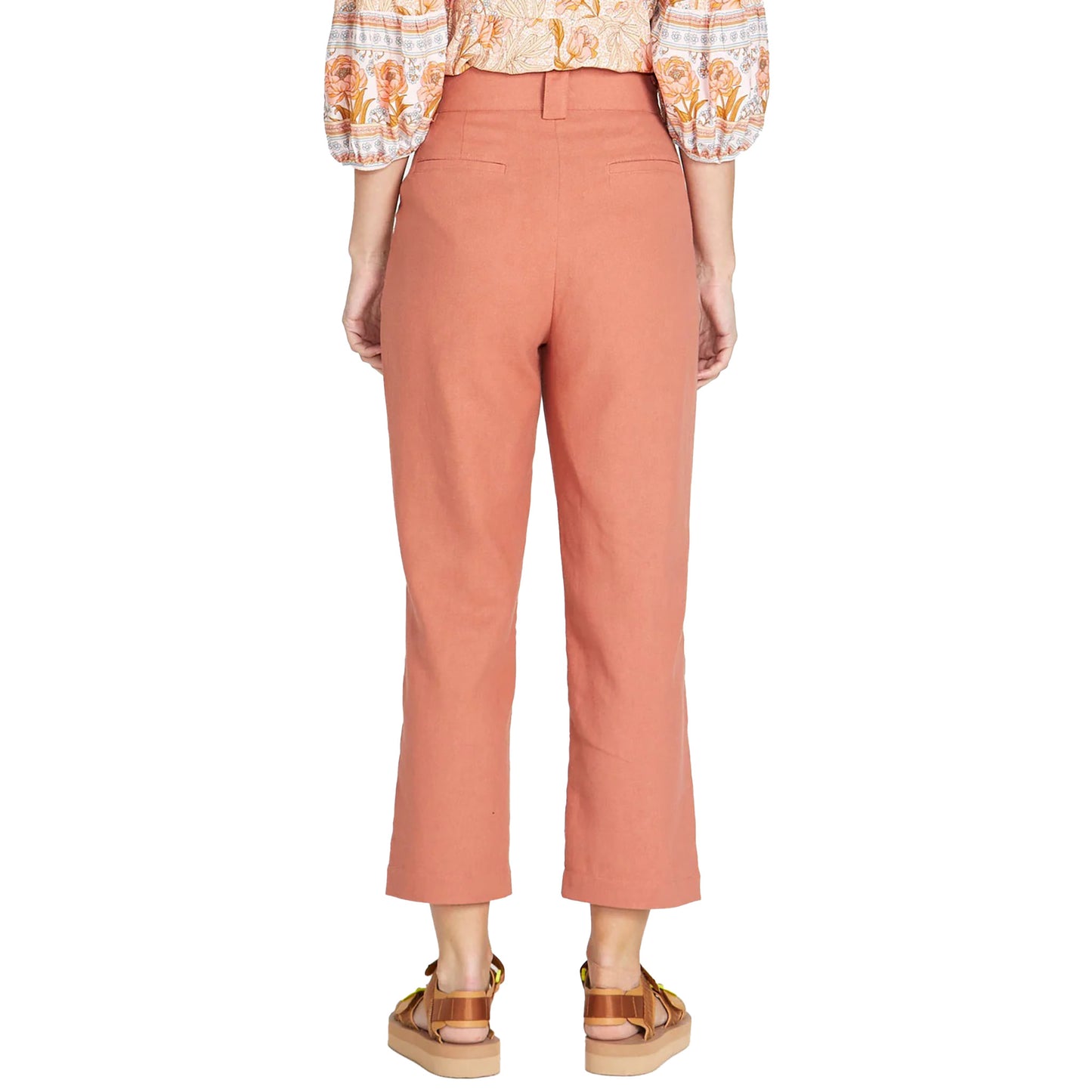 Bowie Straight Leg Pant - Rosewood