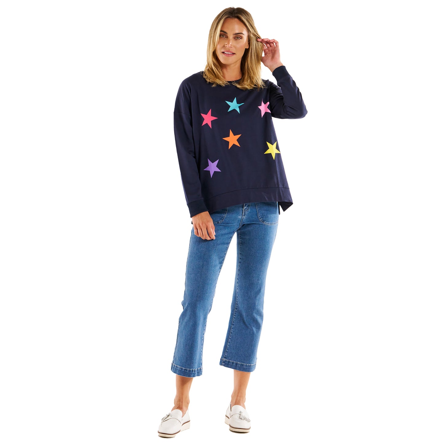 Sienna Star Jumper - Star Print