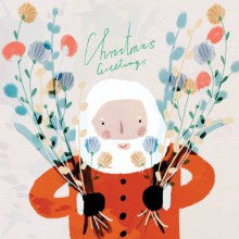 Christmas Greetings Jess Mess Card