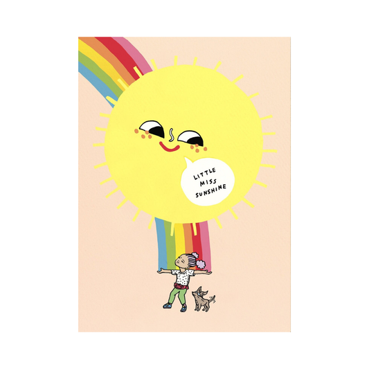 Little Miss Sunshine - Greeting Card