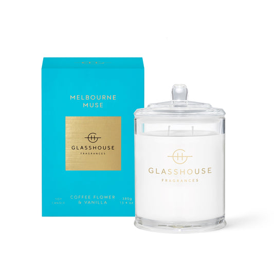 Melbourne Muse Soy Candle - Coffee Flower and Vanilla - 380g