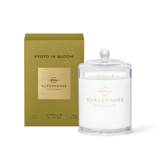 Kyoto In Bloom Soy Candle - Camellia & Lotus - 380g