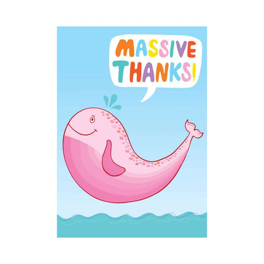 Massive Thanks - Greeting Card