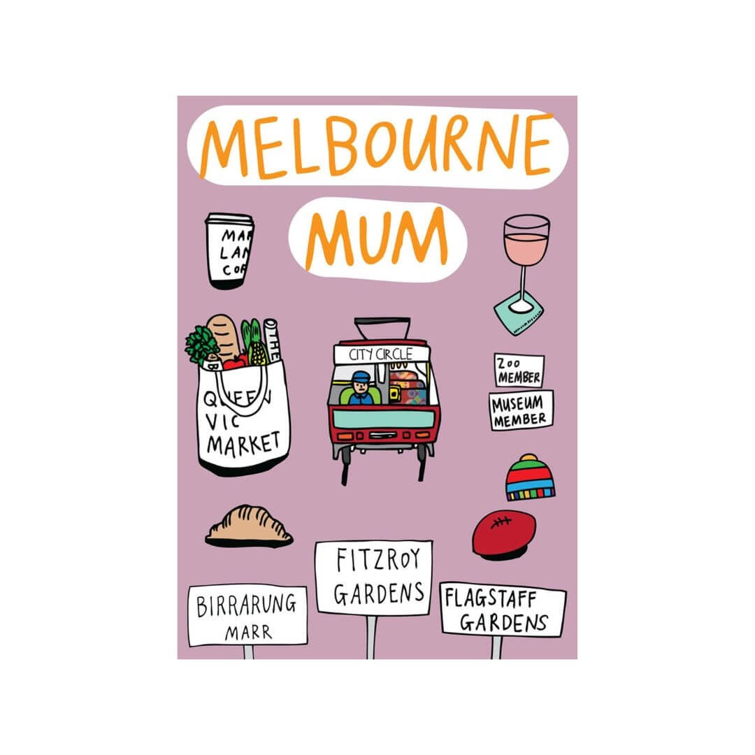 Melbourne Mum - Greeting Card