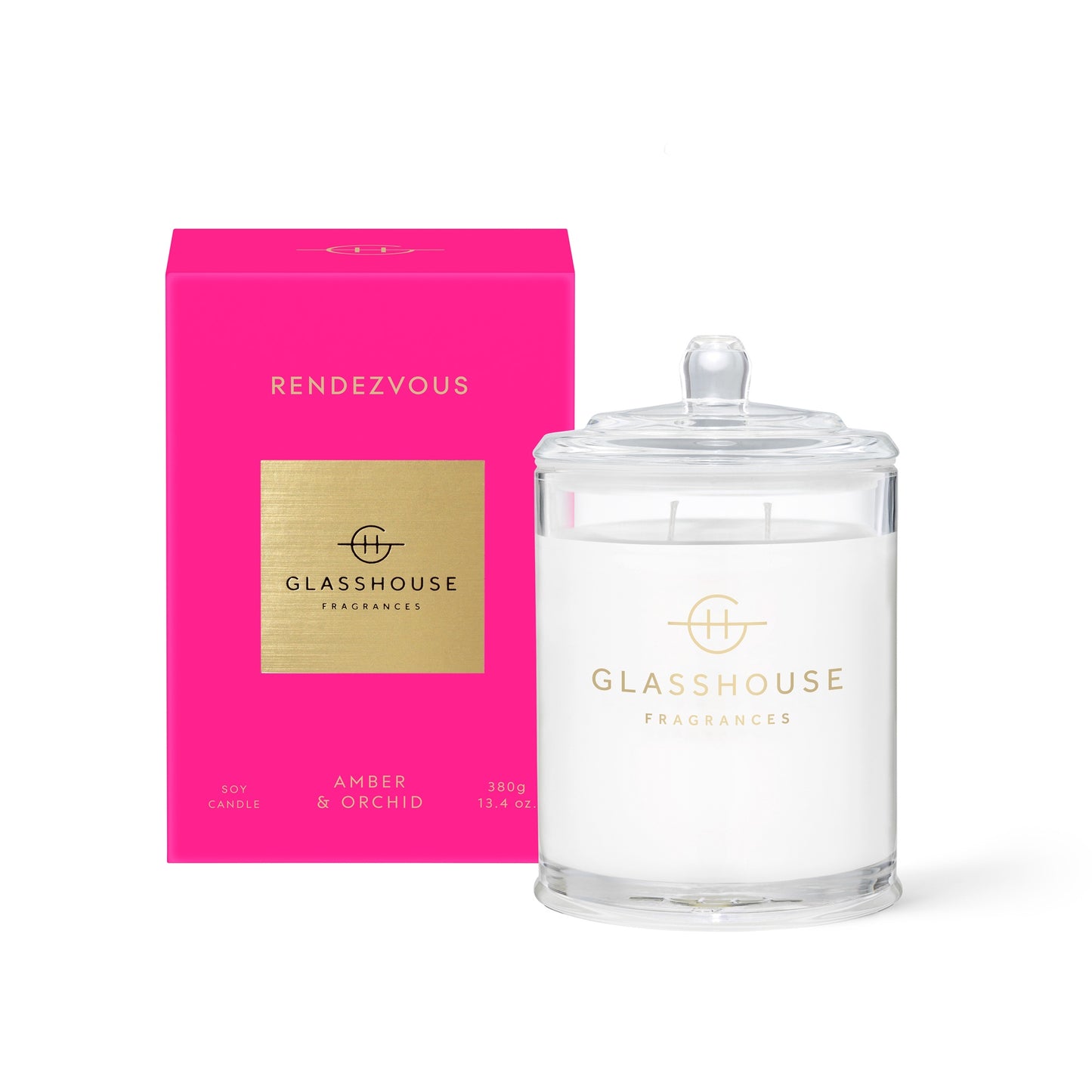 Rendezvous Soy Candle - Amber & Orchid - 380g