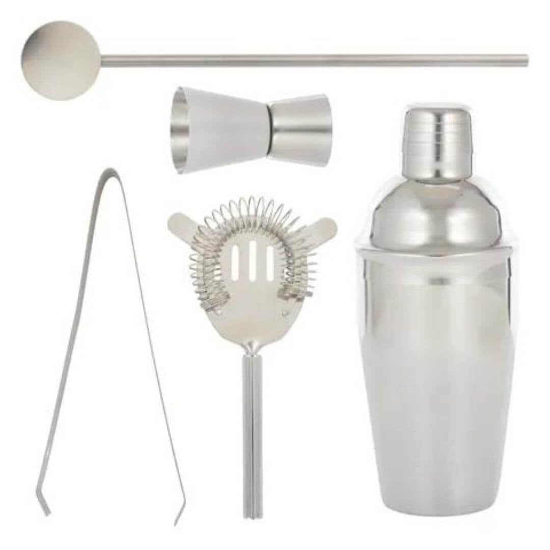 Boothby Stainless Steel Cocktail Set