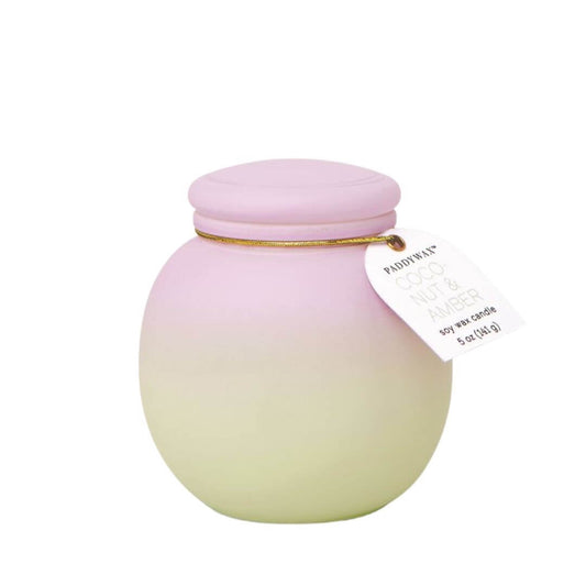 Coconut and Amber Orb Candle