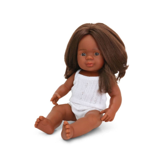 Miniland 38cm doll with Aboriginal features.