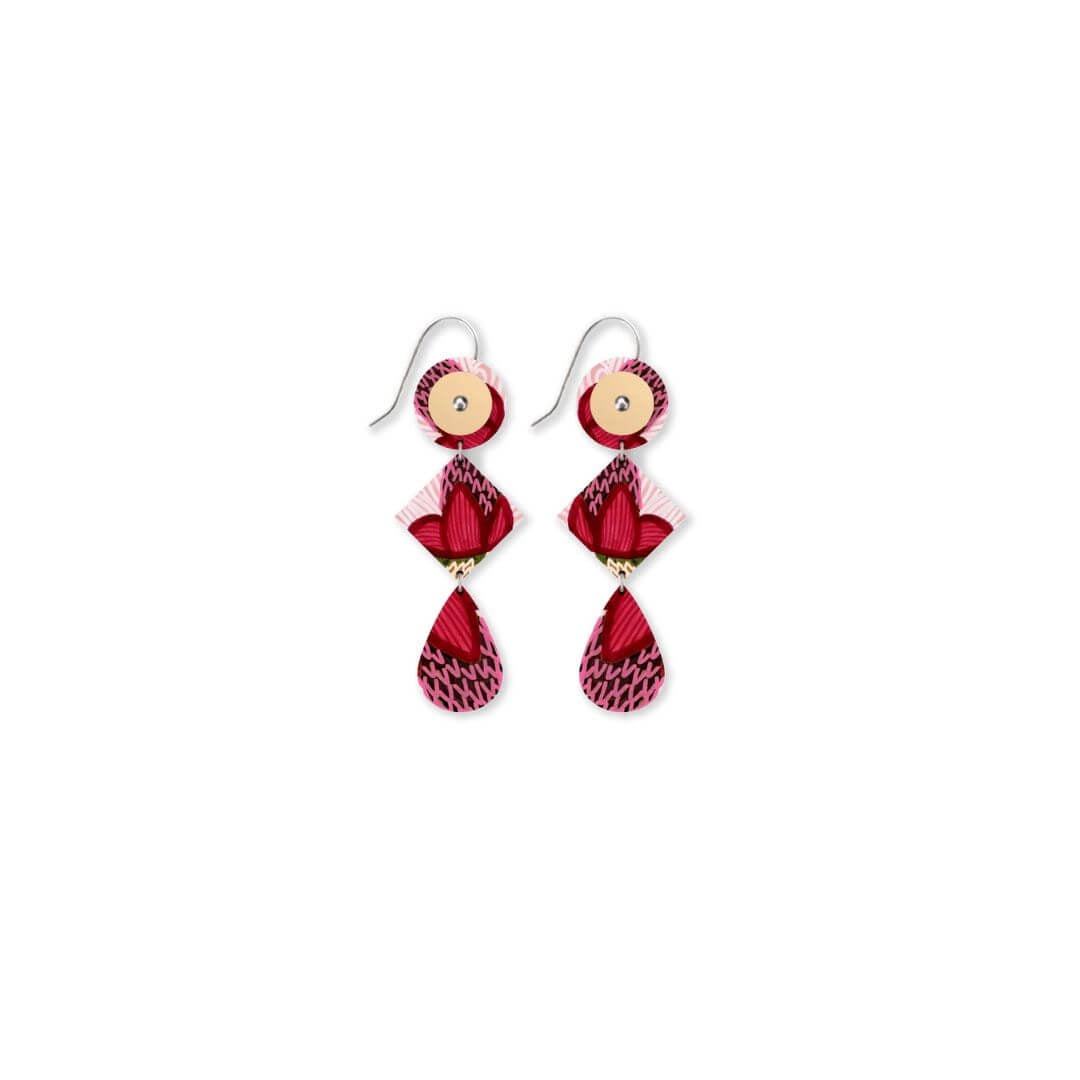 Kirsten Katz Banksia Whimsy Drop Earrings