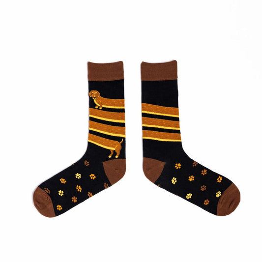 Spiralling Sausage Socks - Mens