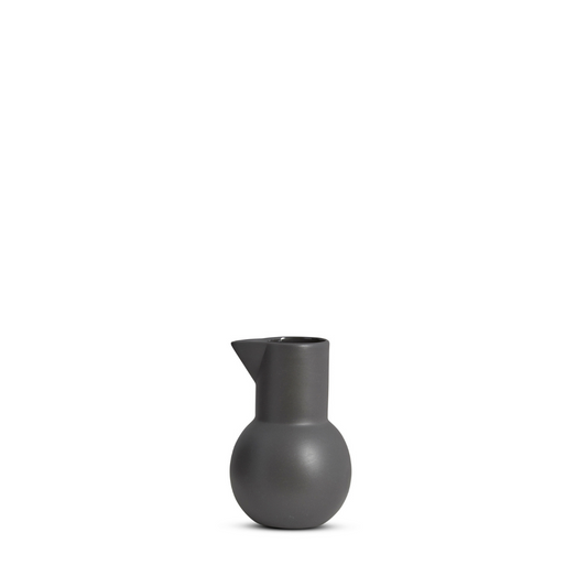 Hand cast ceramic Yala Jug  from Marmoset Found. Available in store and online at npj Living Flemington.